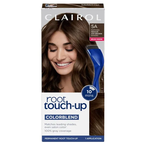 Miniatura 20 de Clairol Root Touch-Up de Nice'n Easy - Tinte permanente para el cabello, color caoba claro 6R/Marrón rojizo claro, paquete de 2 6R castaño
