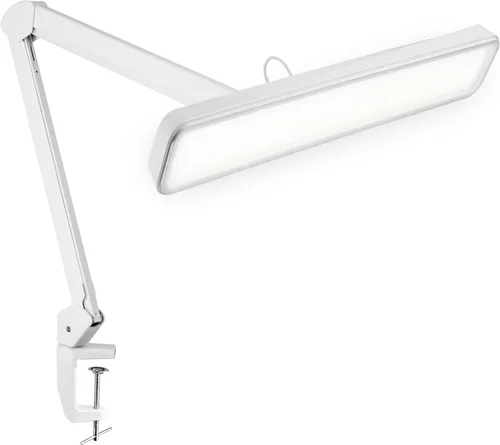 Neatfi Lámpara de Trabajo LED XL de 2,500 Lúmenes, 22 Pulgadas de Ancho, 30W, 162 Piezas LED SMD, Cuidado de los Ojos, Luz de Escritorio con