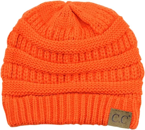 Miniatura 367 de C.C Trendy Warm Chunky Soft Stretch Cable Knit Beanie