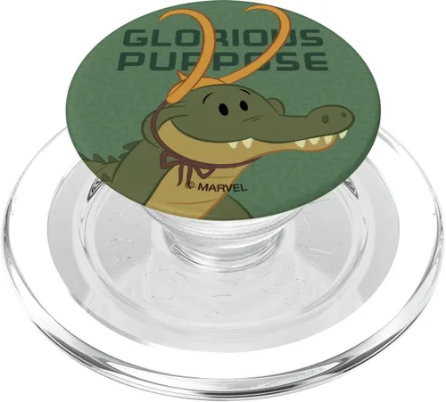 Miniatura 8 de Marvel Loki Variants Alligator Loki Glorious Purpose PopSockets intercambiables PopGrip
