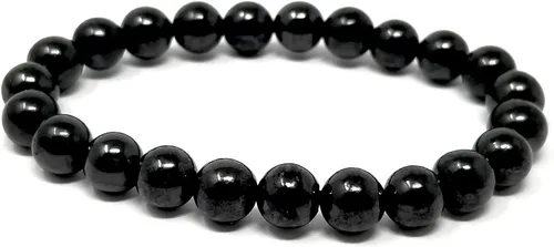 Karelia Creations Pulsera de protección de shungite para niños, idea de graduación 100% auténtica, se adapta a la mayoría de los adolescentes y