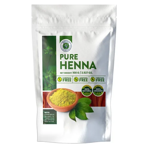 Miniatura 18 de Tinte natural de henna para el cabello, 100% polvo de henna puro para el crecimiento del cabello orgánico