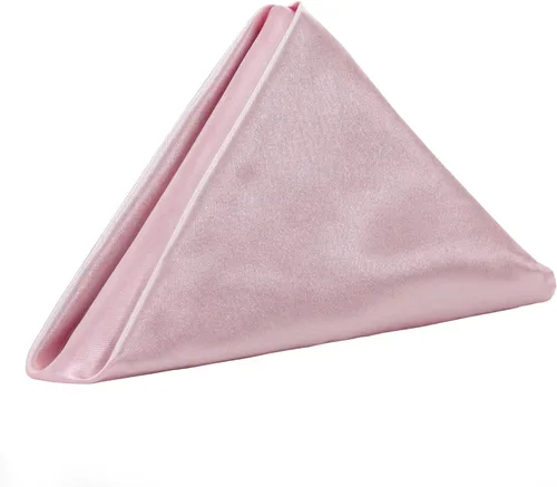 Miniatura 6 de YOUR CHAIR COVERS - Servilletas de tela de gran tamaño de satén dorado de 20 pulgadas con dobladillo – Servilletas elegantes y reutilizables