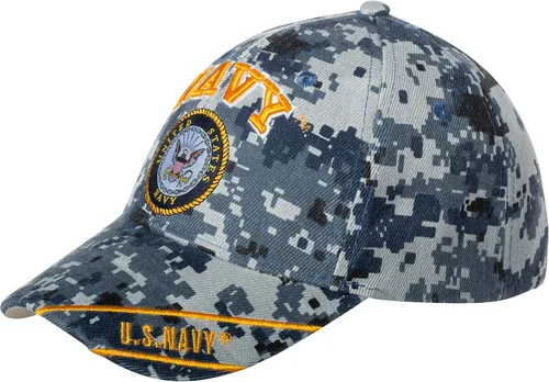 Miniatura 3 de Gorra de béisbol bordada con licencia oficial de la Marina de los Estados