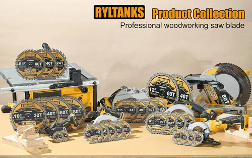 Miniatura 6 de Hojas de sierra circular de 3 pulgadas 80T con eje de 3/8 pulgadas para cortar madera, madera contrachapada/OSB/plástico, paquete de 10