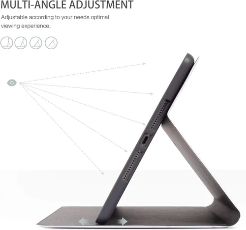 Miniatura 3 de Funda para iPad de 9ª generación, funda para iPad de 8ª generación, funda para iPad de 7ª generación de 10.2 pulgadas, vista multiángulo con soporte
