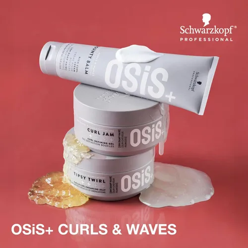 Miniatura 5 de OSiS+ Curl Jam - Moisturizing Defining Curl Gel for All Curly Hair Types