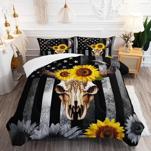 Miniatura 36 de AILONEN Lindo juego de edredón de oso tamaño individual, juego de ropa de cama Kawaii de oso de peluche marrón para niños y niñas, edredón suave