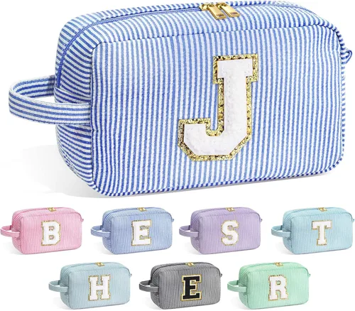 Miniatura 65 de Bolsa de Maquillaje con Inicial YOOLIFE - Regalos de Cumpleaños para Mujeres, Niñas, Mamá, Hija, Amigas, Hermana, Maestra, Regalos de Propuesta