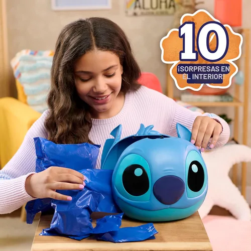 Miniatura 2 de Disney Stitch Jumbo Mystery Capsule, figura de 9 pulgadas, trajes sorpresa, alienígena, juguetes para niños a partir de 3 años de Just Play