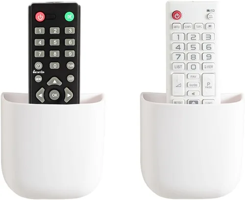 Miniatura 10 de Soporte remoto de pared para ventilador de TV, soporte de control remoto, organizador de pared, organizador de teléfono para oficina, soporte