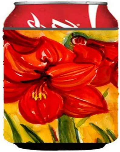 Miniatura 13 de Caroline's Treasures 6015LITERK Flower – Bird of Paradise Botella de vino Hugger Botella Enfriador de Frigorífico Hugger Funda Abrazadora Lavable a