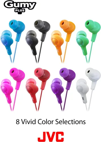 Miniatura 3 de JVC HAFX5A Gummy Plus audífonos con aislación de sonido, peppermint blue Blanco Coconut