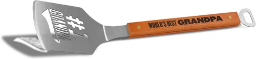 Miniatura 2 de YouTheFan Universal Classic Series Sportula - Espátula para parrilla de acero inoxidable