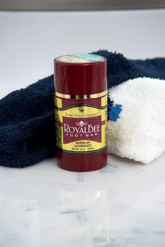 Miniatura 6 de Honey House Naturals Barra de pie Royal Bee, natural