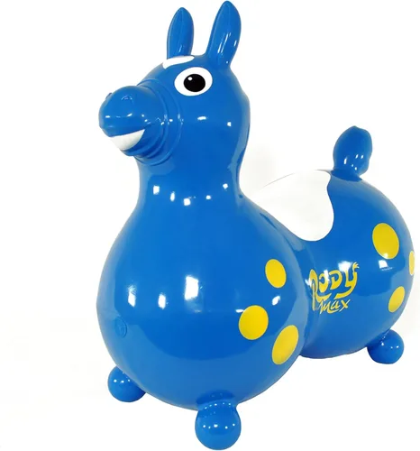 GYMNIC - Caballo de rebote Rody, caballo de salto para niños pequeños, caballo inflable, animales hinchables para niños pequeños y niños, juguetes