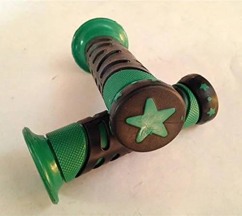 XKMT-Star Gel Style Grip GREEN ATV QUAD compatible con KAWASAKI POLARIS SEADOO BOMBARDIER JET SKI FOREMAN RECON RINCON Kawasaki Brute Force Prairie