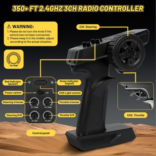 Miniatura 5 de JT20W-V2 - Coche RC 1/20 a escala 4WD sin escobillas para adultos, camión RC de pasatiempo de alta velocidad de 45KPH, vehículo eléctrico