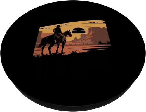 Miniatura 2 de Amarillo by Mornin Folk Style Western Country Music PopSockets Adhesive PopGrip