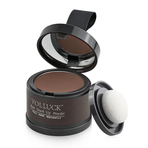 Miniatura 20 de Polvo de retoque de raíz, polvo instantáneo para la línea del cabello para áreas delgadas y cobertura de cabello gris, cobertura de raíz natural