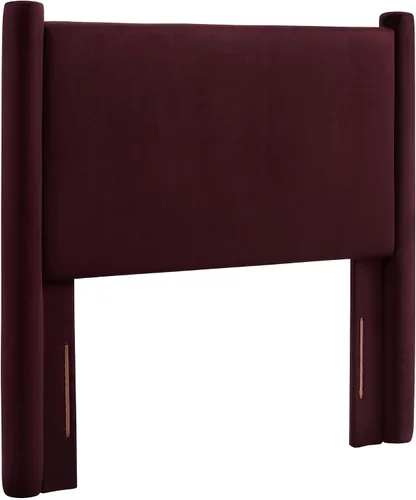 Miniatura 49 de Modway Rael Queen - Cabecera tapizada con pilares en color gris pardo - Cabecera de terciopelo resistente a las manchas para camas tamaño Queen Topo
