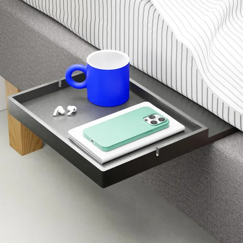BedShelfie - Estante de cabecera para dormitorio con litera y litera superior, elementos esenciales para dormitorio universitario, cadí de cabecera,