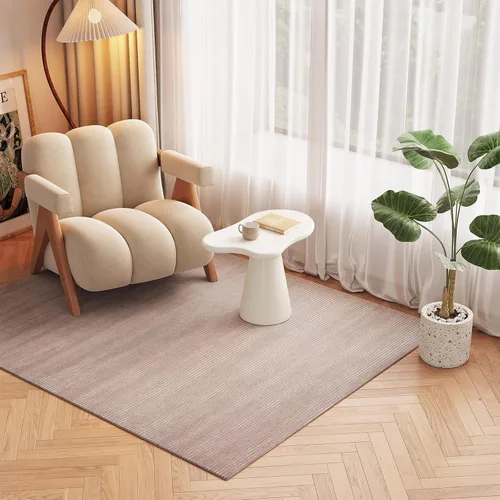 Miniatura 8 de Mesa auxiliar de forma irregular, mesa de cóctel moderna para sala de estar de espacio pequeño, mesa auxiliar con base de pedestal cónica, altura