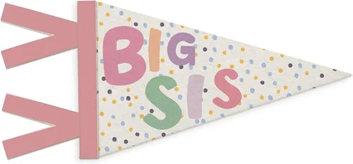 Miniatura 26 de Decoración de guardería para bebé, larga vida de la niña, bandera colgante de pared para niña, decoración de pared a rayas rosas para guardería