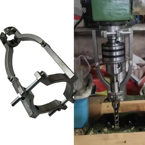 Adaptador de broca de agujero cuadrado, soporte de adaptador de brocas de agujero cuadrado para carpintería, adaptador de broca de agujero cuadrado