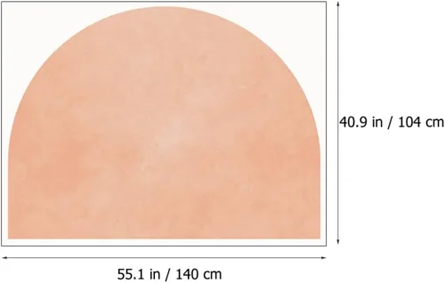 Miniatura 2 de Uonlytech Calcomanía de pared con diseño geométrico de arco para despegar y pegar, papel tapiz decorativo moderno para sala de estar, dormitorio