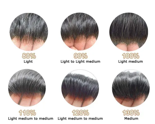 Miniatura 6 de Peluca tipo tupé para hombre, sistema de reemplazo de cabello humano europeo indetectable, encaje francés, nudos blanqueados, línea capilar natural