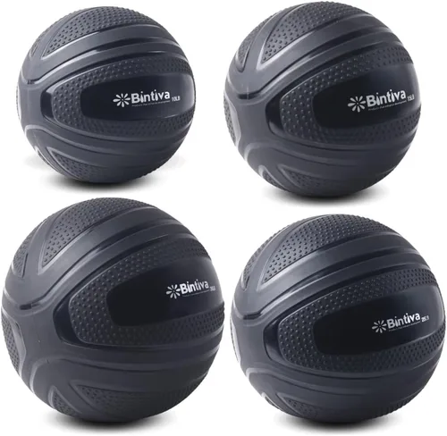Miniatura 10 de bintiva Pelota de Golpe sin Rebote - Bola Pesada para Ejercicio con Peso para Rutinas de Entrenamiento y Fitness - Bola de Peso Muerto Medicinal