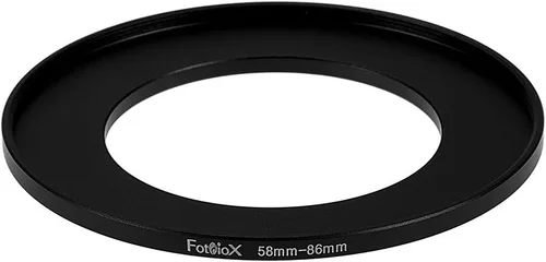 Miniatura 22 de Fotodiox arandela adaptadora de metal anodizado, negro (para filtros más grandes)