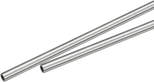 Miniatura 96 de uxcell Tubo capilar del acero inoxidable 304, tubería gruesa del metal de la longitud de la pared 820.2 ft m del OD 2.6 ft m x 0.3 ft m