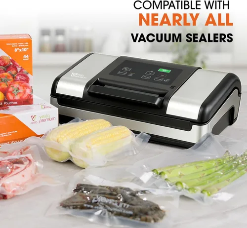 Miniatura 7 de Sous Vide Cooker with App Control & 5 Mil Thick Vacuum Sealer Bags