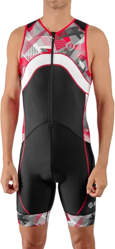 Miniatura 15 de SLS3 Traje de Triatlón para Hombre - Trisuit Premium para Hombre - Kit de Triatlón sin Mangas, de Secado Rápido con Bolsillo Grande en la Espalda
