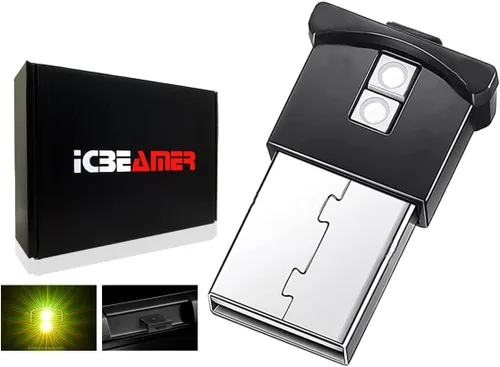 Miniatura 44 de ICBEAMER Smart USB 1-Paquete (Azul) Luz de Noche LED Automática Plug-in Miniatura para Coche, Van, Pickup, Camión, Interior, Maletero, Iluminación