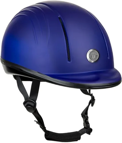 Miniatura 8 de Casco de equitación TuffRider básico para principiantes Cómodo equipo de protección para la cabeza ecuestre - Certificado SEI Blanco