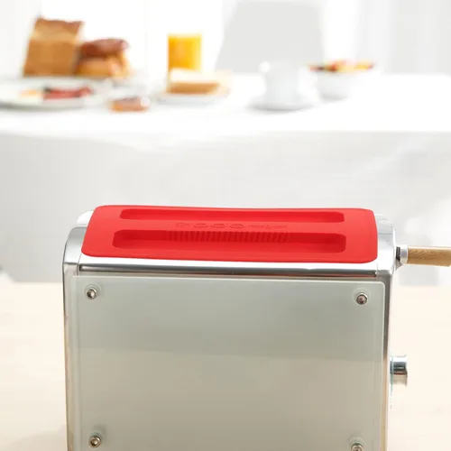 Miniatura 3 de UPKOCH Protector de tapa de tostadora de silicona para máquinas de pan, prevención de polvo y suciedad, accesorio de cocina práctico y resistente