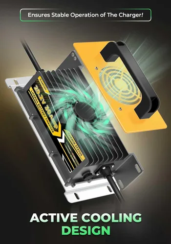 Miniatura 6 de Cargador de batería de litio LiFePO4 de 29.2V 30A diseñado para batería LiFePO4 de 24V, con múltiples protecciones de seguridad, admite función