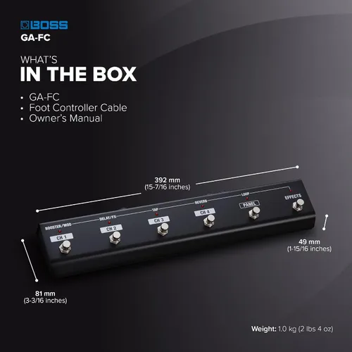Miniatura 6 de Controlador de pie Roland GA-FC para GA-112 y GA-212