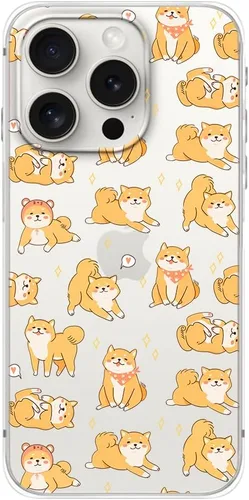 Miniatura 10 de Blingy's Funda para iPhone 15 Pro Max, funda protectora transparente de TPU suave de TPU transparente de 6.7 pulgadas (estilo abeja)