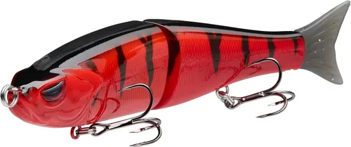 Miniatura 34 de Señuelos Bassdash SwimShad Glide articulados Swimbait Lubina Cachorro Salmón Trucha Almizclado Señuelo de Pesca Bajo Largemouth