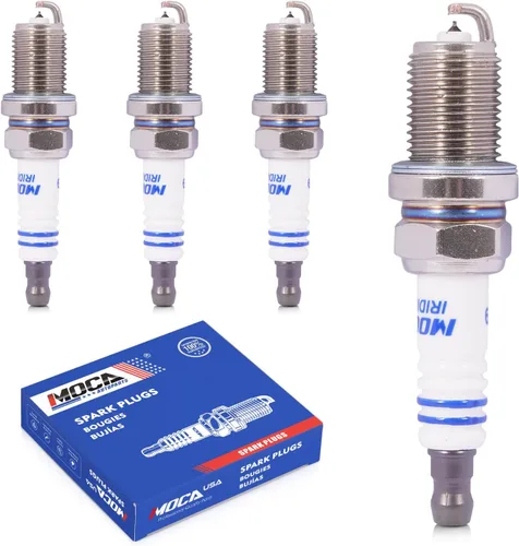 MOCA - 4 bujías 5464 compatibles con 90-17 para Toyota Tacoma/Yaris, 94-12 para Hyundai Accent/Elantra, 11-18 para Mitsubishi Lancer, 98-07 para