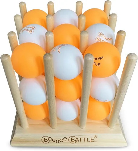 Miniatura 8 de Juego de mesa Bounce Battle™ Set – Edición Marmolada – Juego rápido en familia y para fiestas para niños, adolescentes y adultos – Estrategia