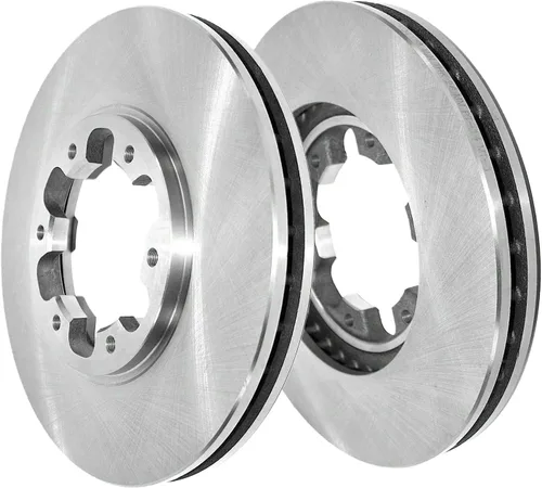 Miniatura 5 de Detroit Axle - Kit de frenos delanteros para Infiniti QX4 1997, Nissan Pathfinder 1996-1998 repuesto frenos de disco rotores pastillas de freno