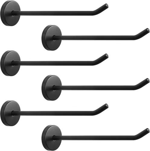 Miniatura 15 de NearMoon Ganchos para colgar abrigos, ganchos de montaje en pared para colgar sombrero, bata Hurse, perchas de acero inoxidable 304 resistentes