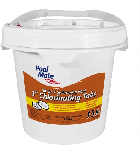 Miniatura 9 de Pool Mate cloro en tabletas para alberca todo en 1, 3 pulgadas