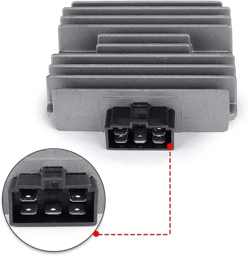 Miniatura 2 de Regulador de motocicleta rectificador para Yamaha YZF R1 YZF600 XP500 T-MAX500 TMAX 500 YZF R6 FZR600 XT660 V-Star XVS400 DS400 FZ6R