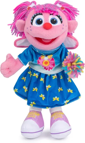 Miniatura 3 de GUND Sesame Street - Peluche oficial de Abby Cadabby Muppet de alta calidad para edades de 1 año en adelante, rosa/azul, 11 pulgadas Abby Cadabby